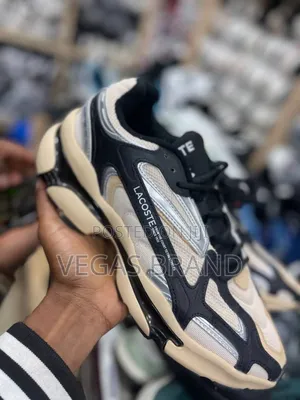 Photo - Lacoste Sneakers Black White Premium Master Quality Shoes