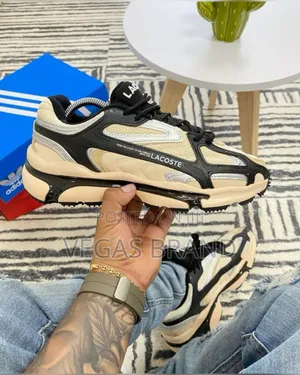 Lacoste Sneakers Black White Premium Master Quality Shoes