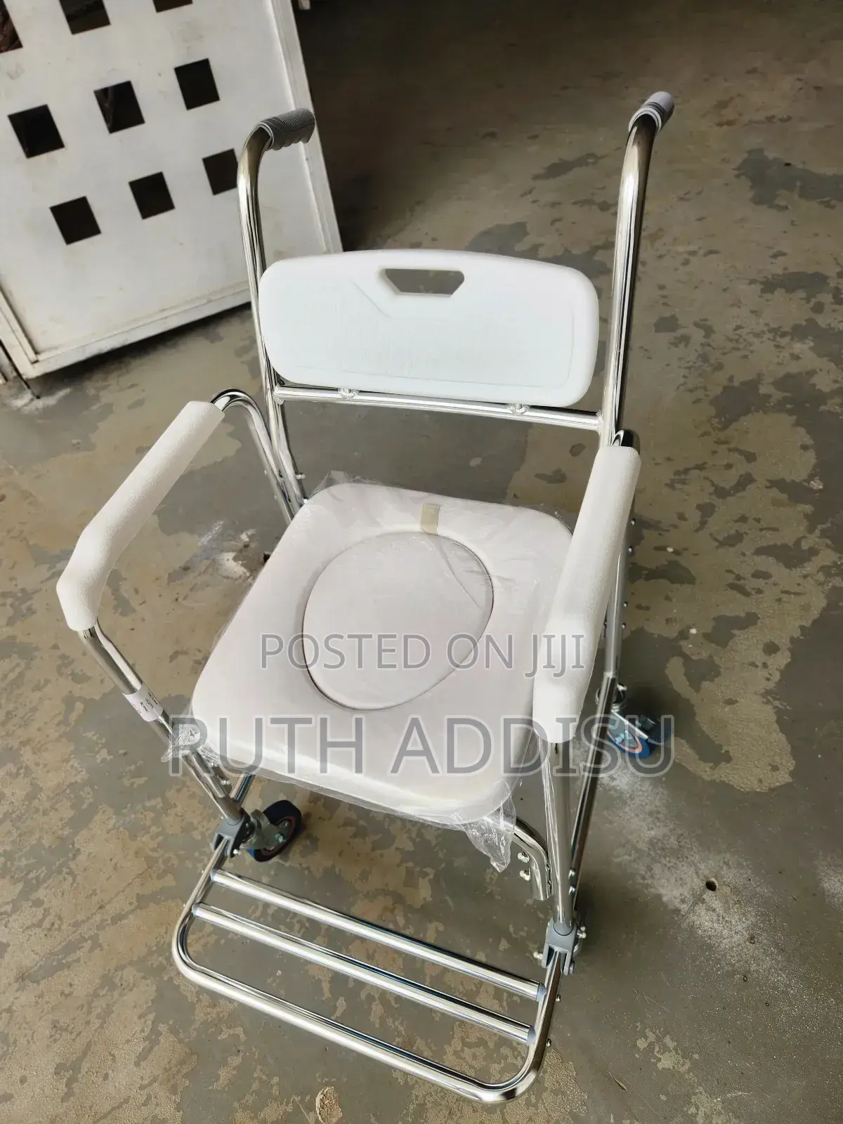 Foldable Removable Popo Commode Wheelchair肇因wheelchair New