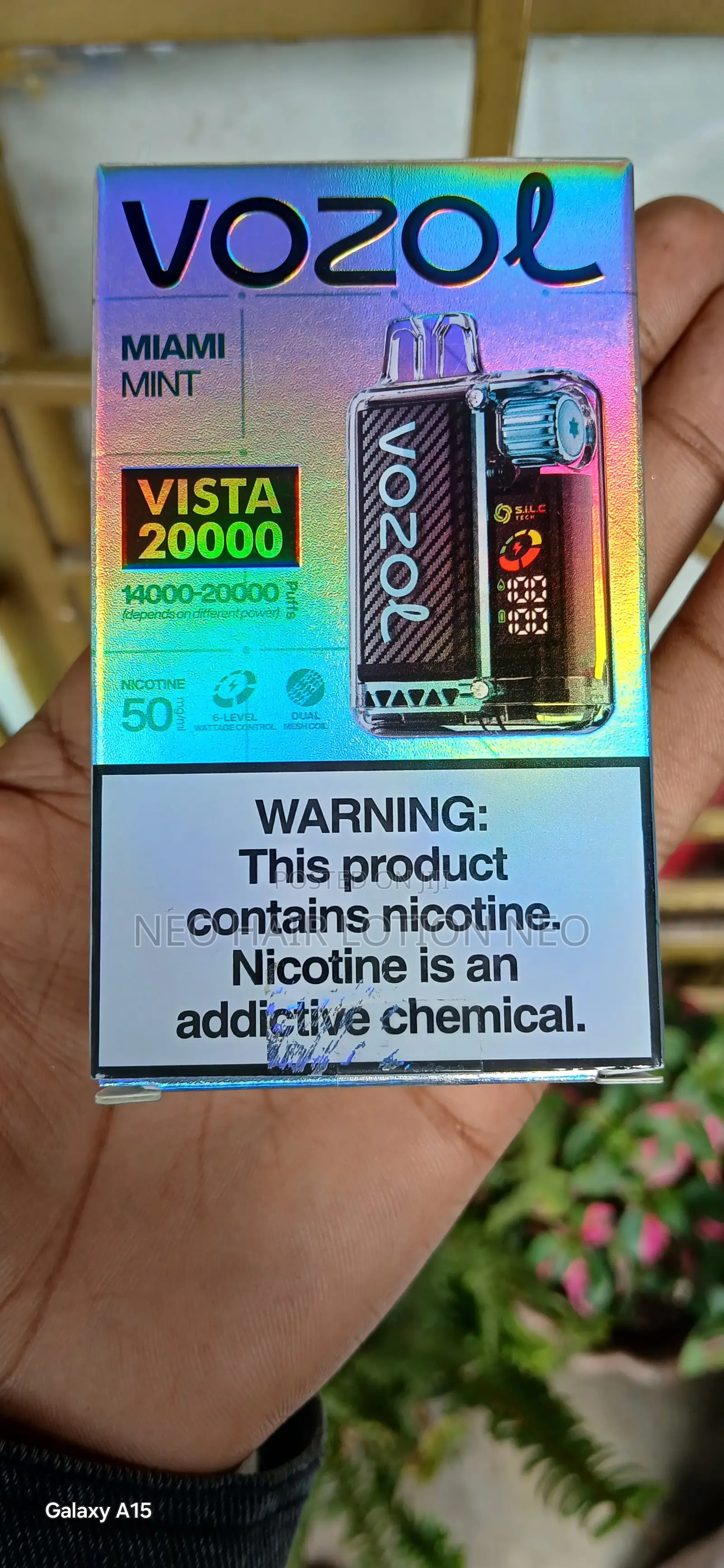 Vap 20000 Puff ይደውሉ