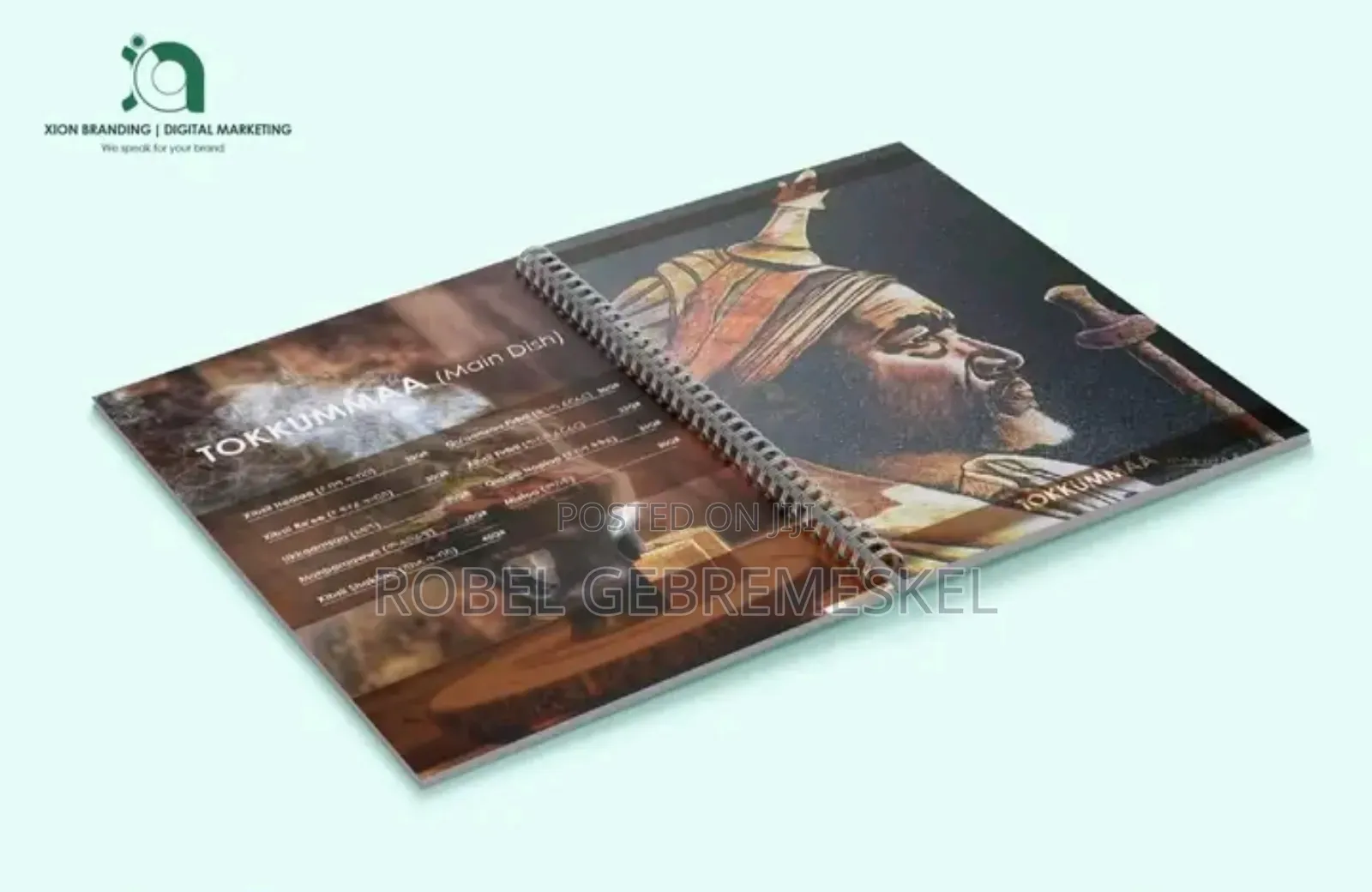 Logo, Business Card T-Shirt Note Book Flyer Magazine