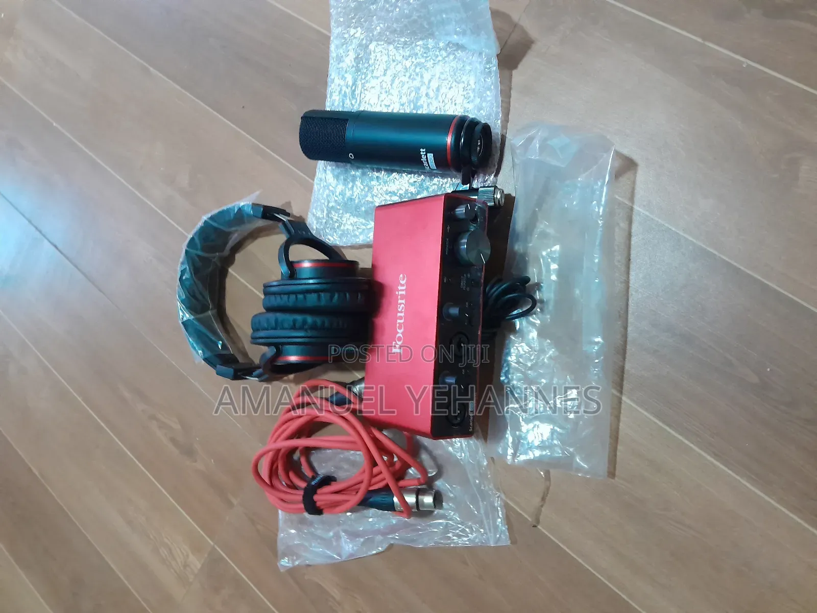 Foucusrite Scarlett 2i2 3rd Gen Full Bundle