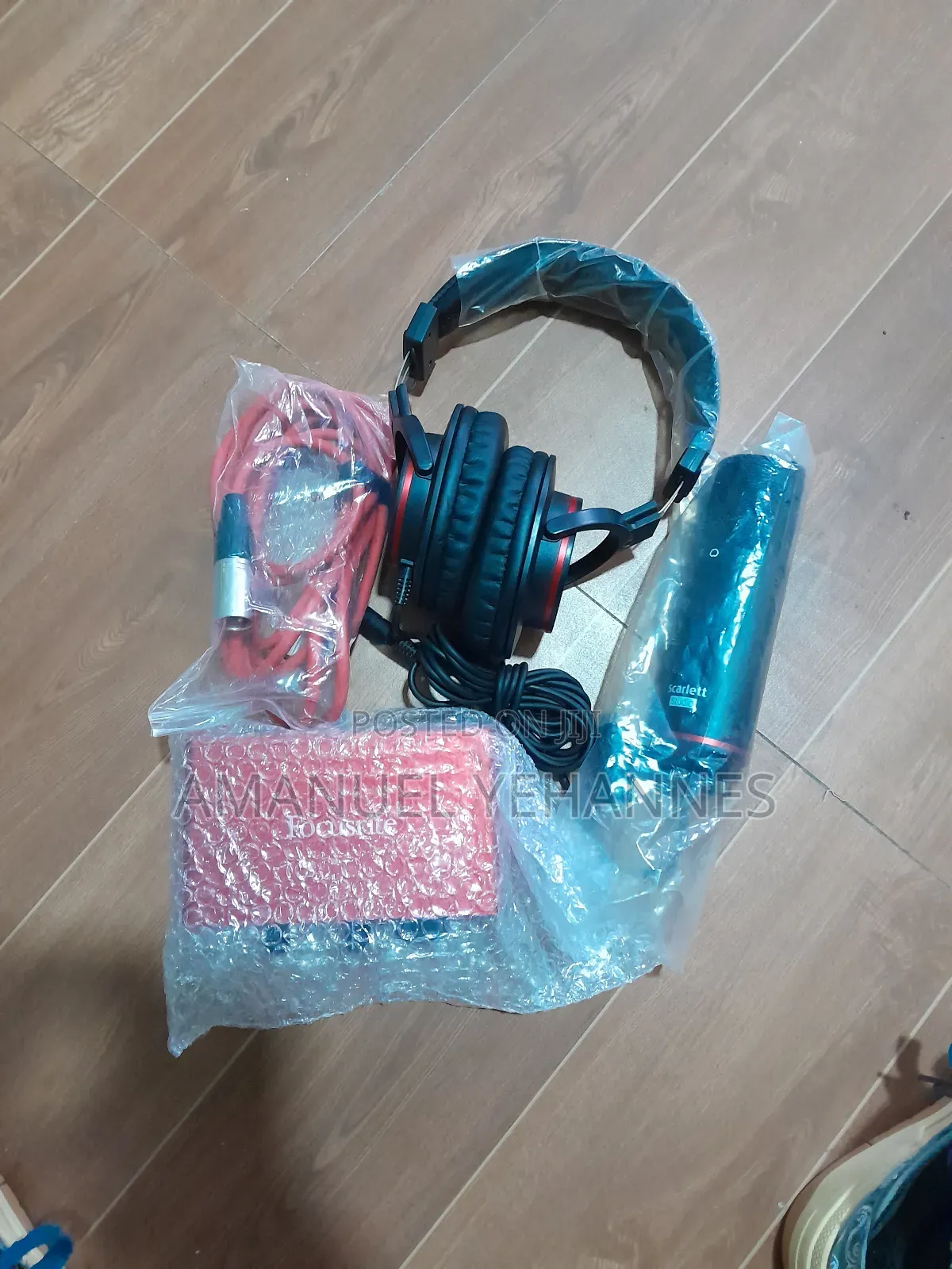 Focusrite Scarlett Solo 3rd Gen Full Bundle