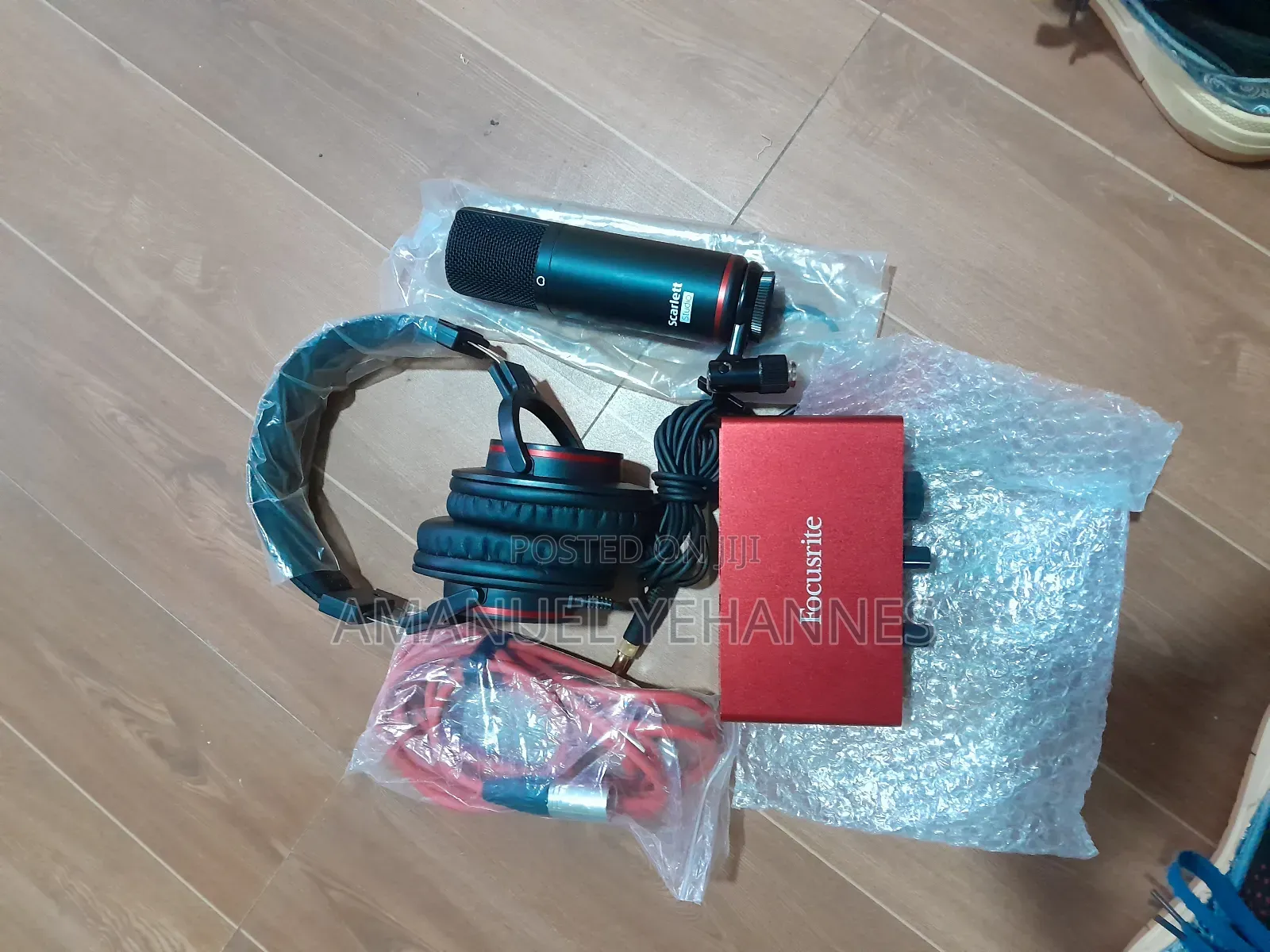 Focusrite Scarlett Solo 3rd Gen Full Bundle