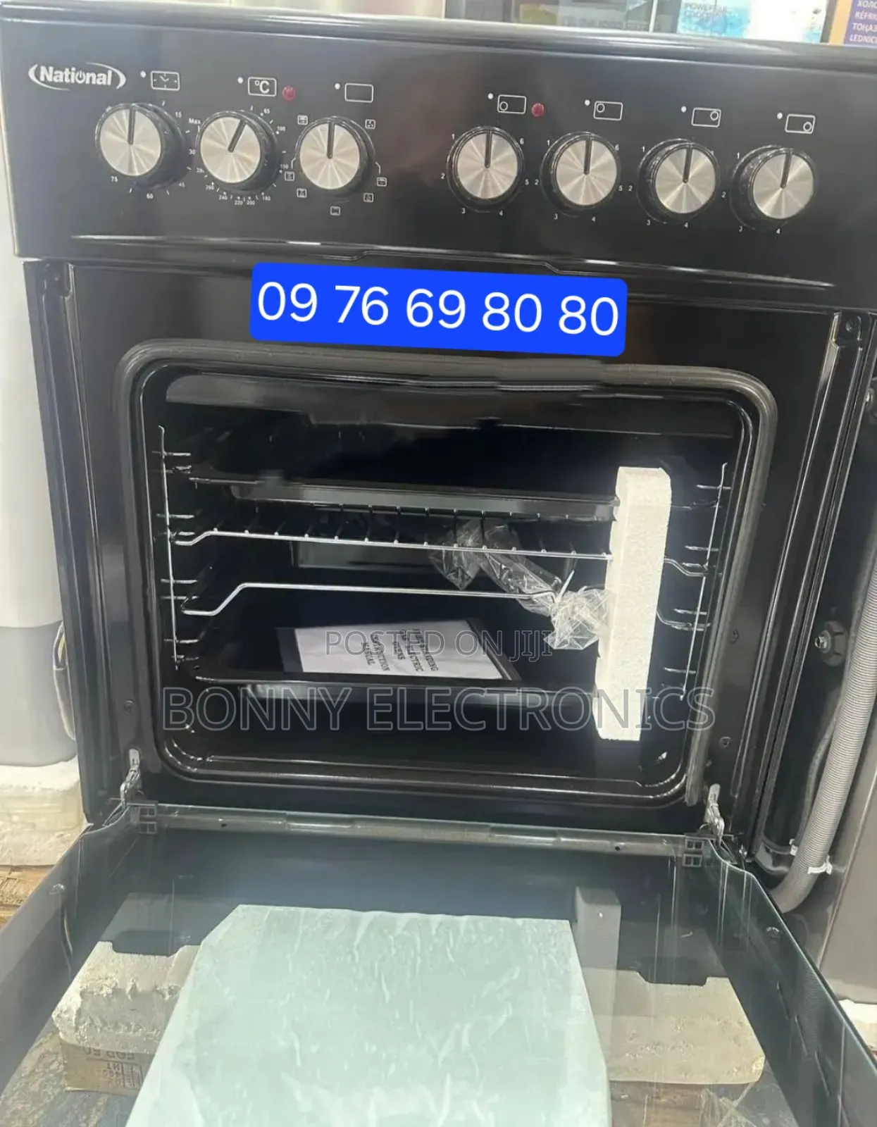 National 60x60 Electric Gas Stand Oven-Brand New