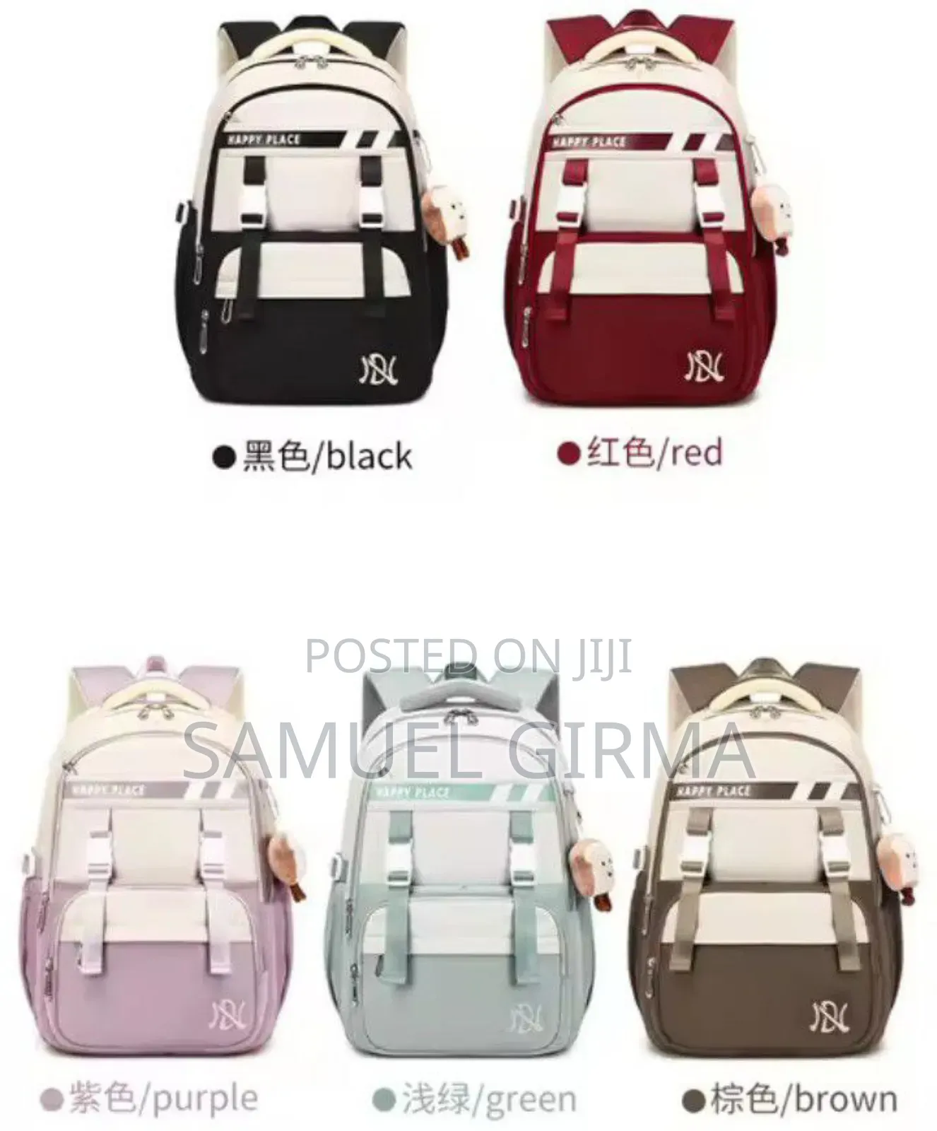 Happhy Place School Bag