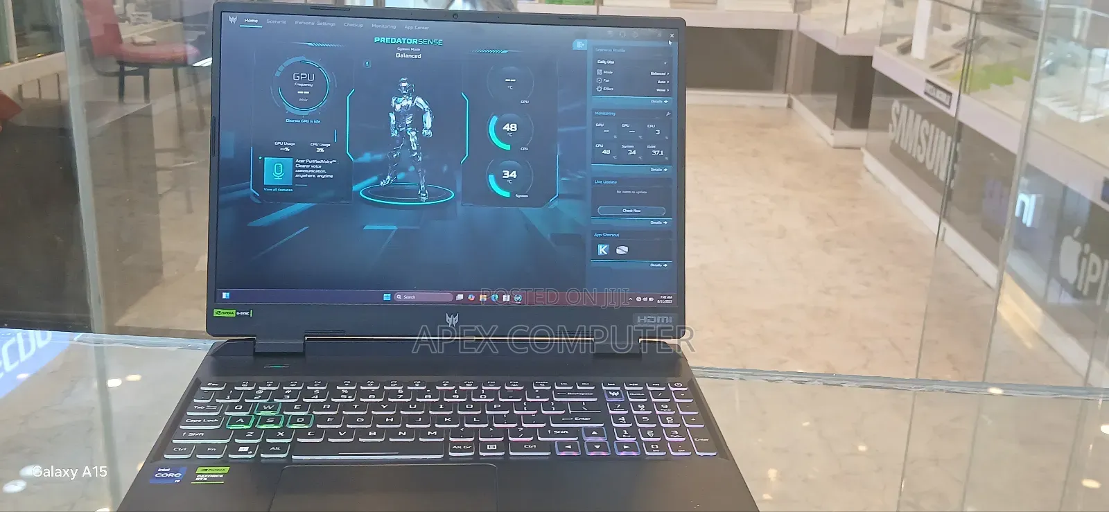 New Laptop Acer Predator Helios Neo 16 16GB Intel Core I9 SSD 1T