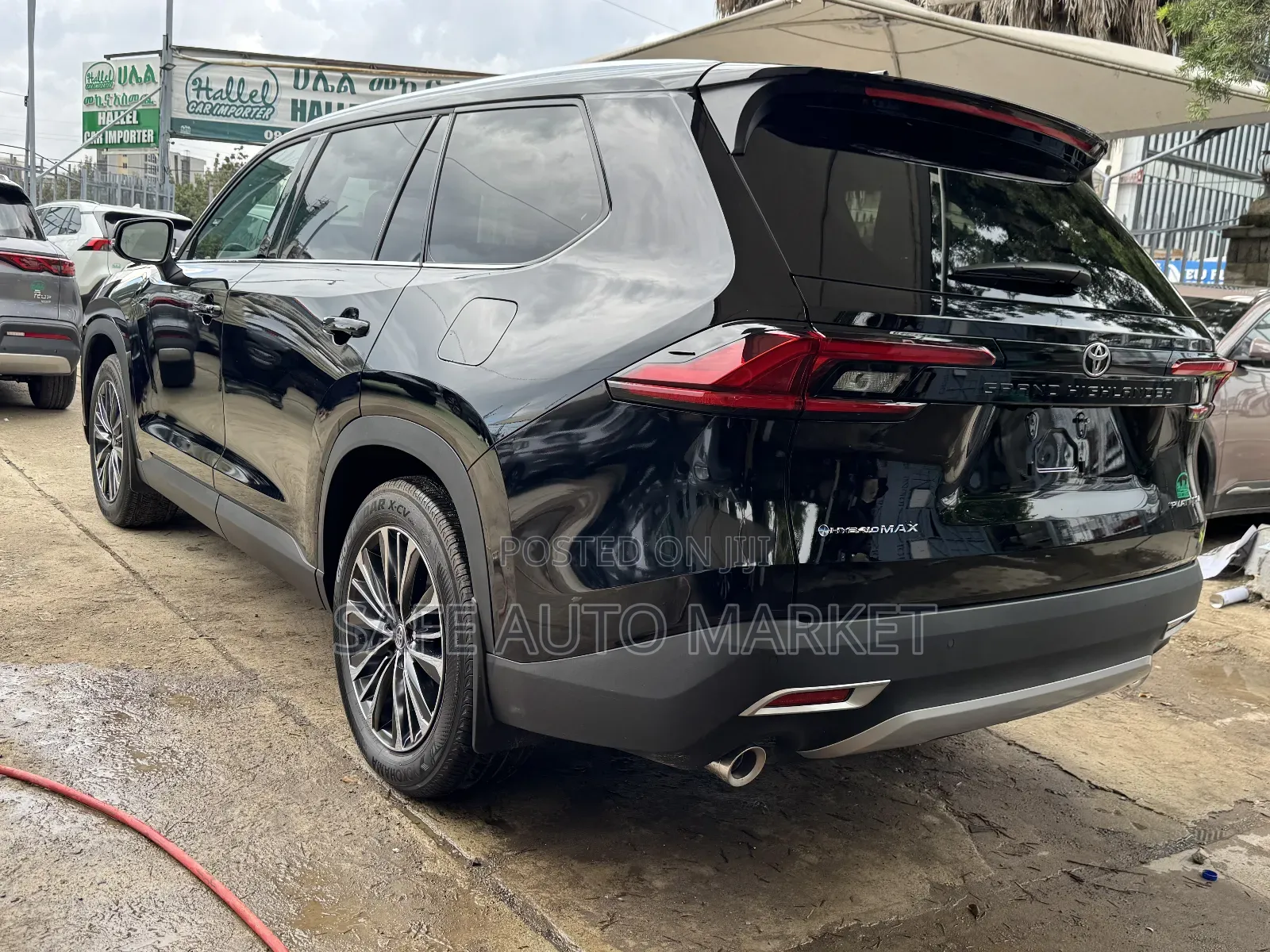 New Toyota Grand Highlander Hybrid 2025 Black