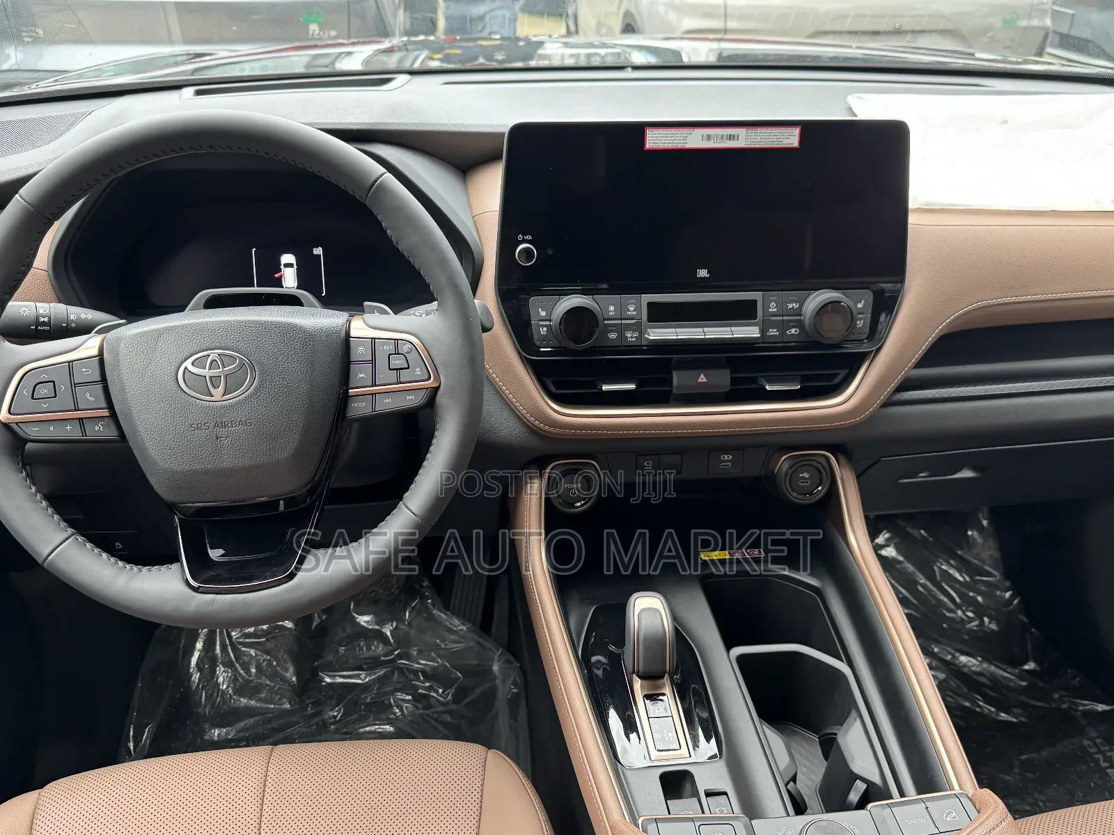 New Toyota Grand Highlander Hybrid 2025 Black