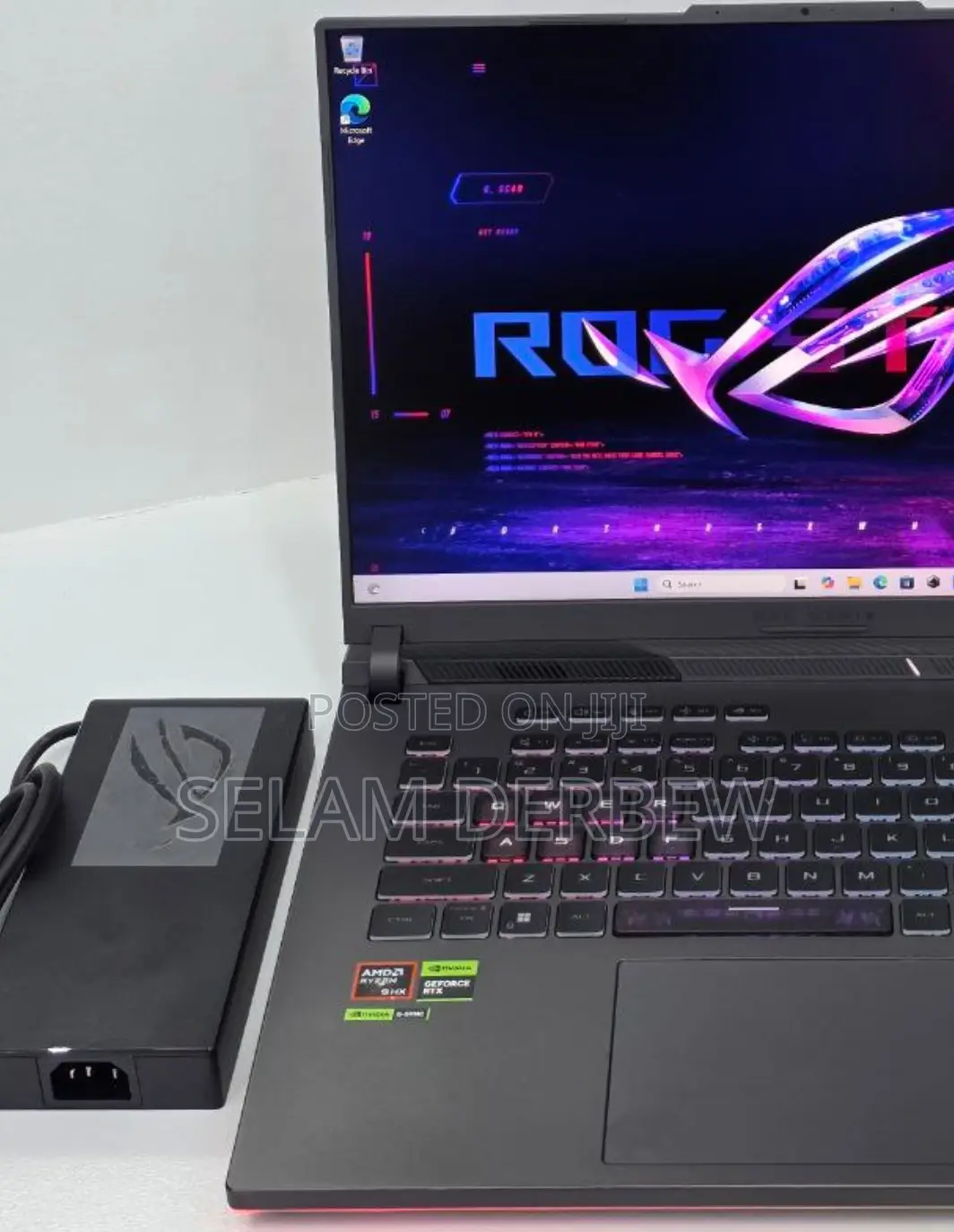 New Laptop Asus ROG Strix G16 G614 16GB AMD Ryzen 9 SSD 1T