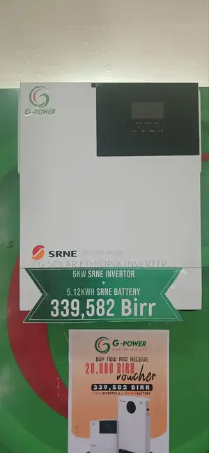 Complete Solar System – Inverter, Battery Panels in One