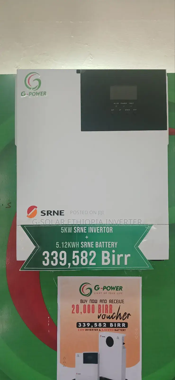 Complete Solar System – Inverter, Battery Panels in One