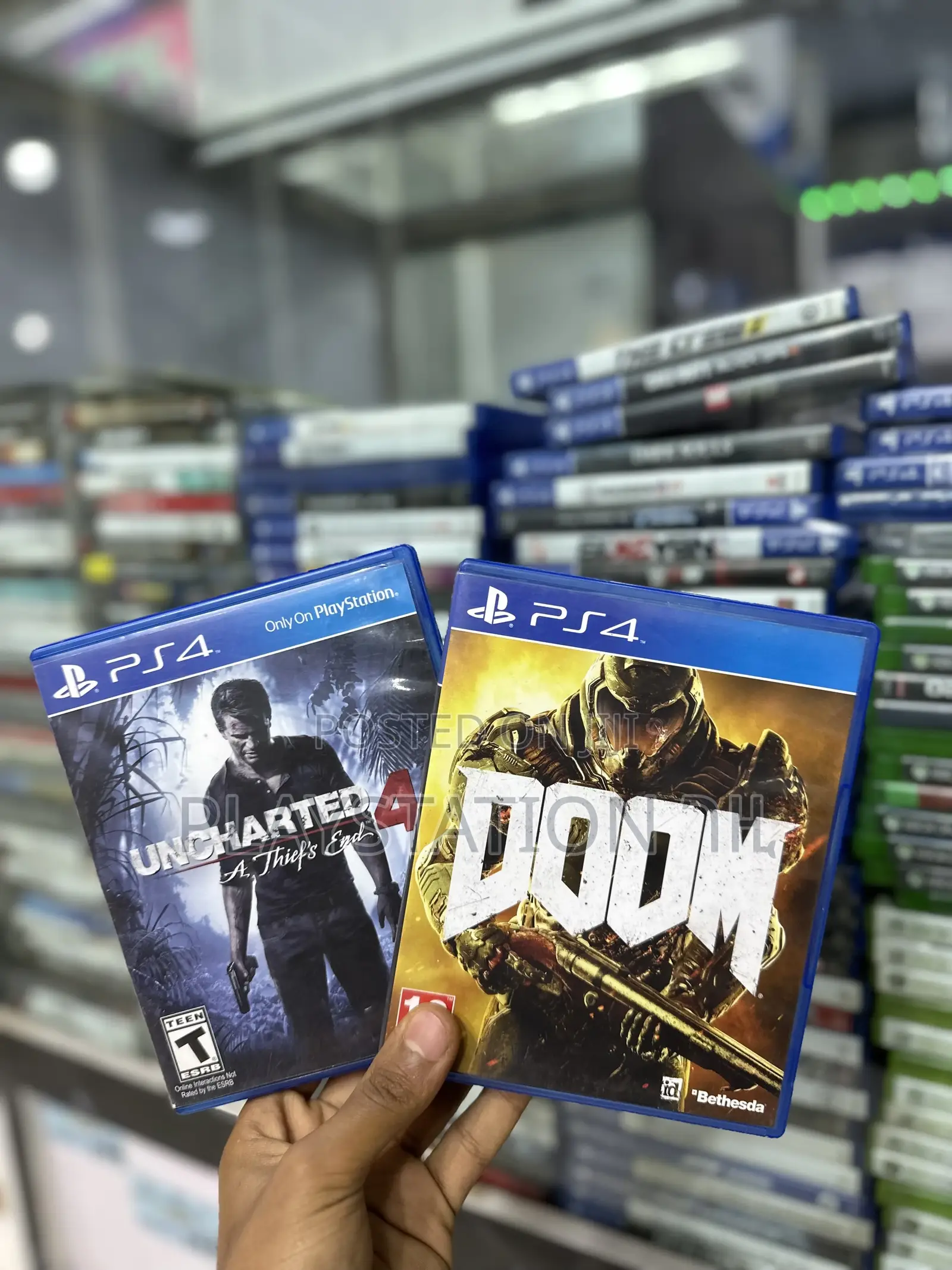 Uncharted 4 And Doom