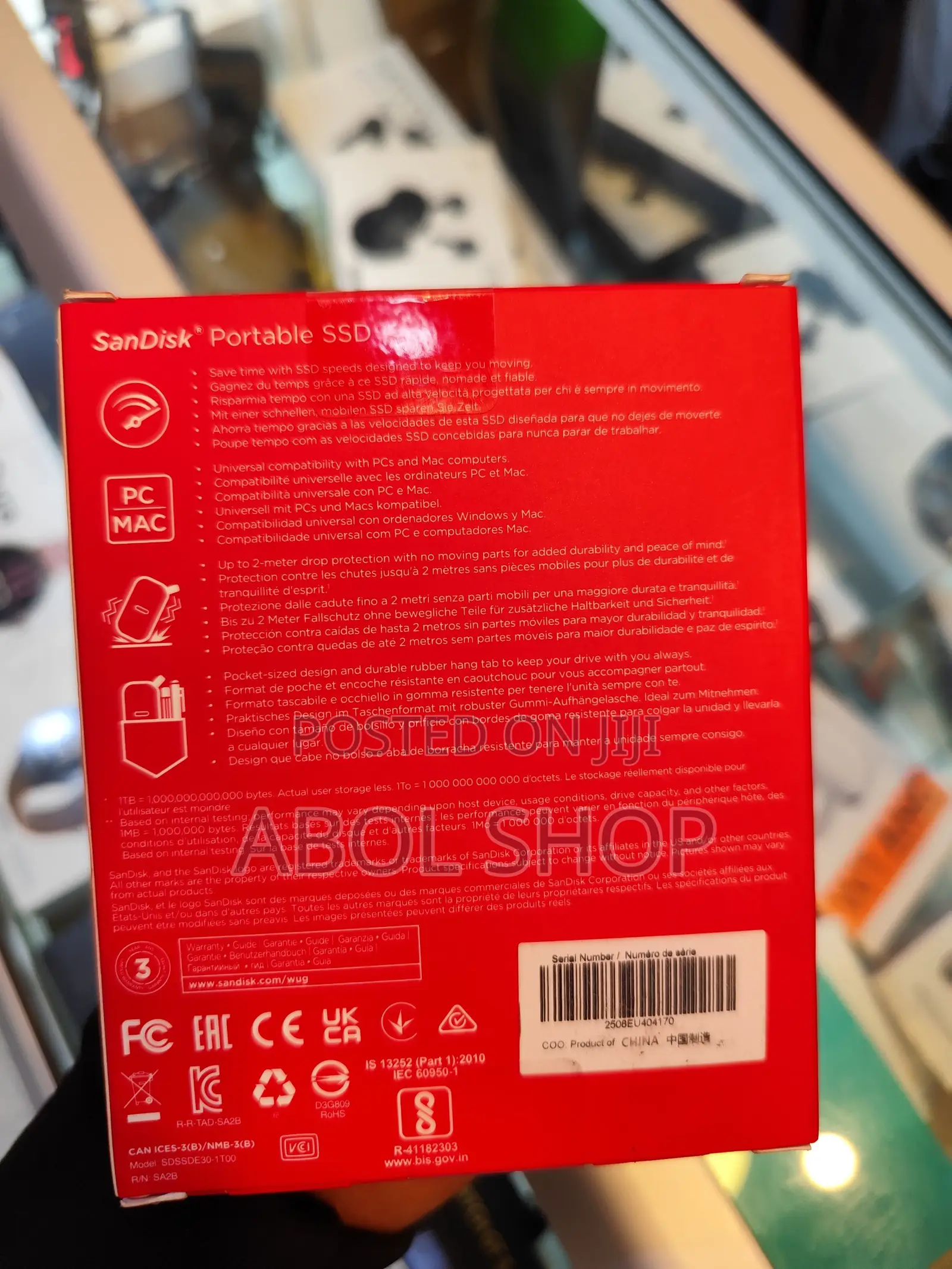 1tb Portable SSD Card