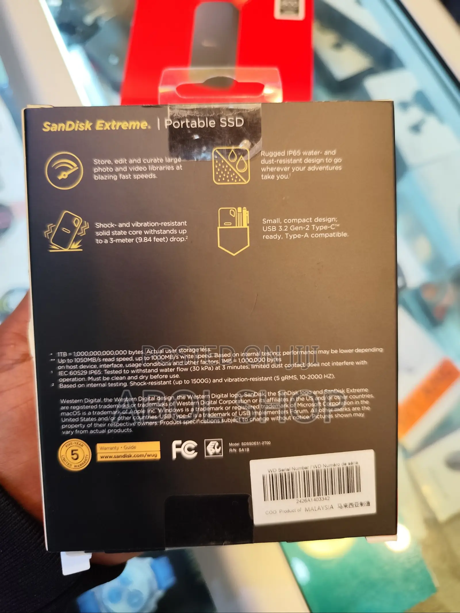 2tb Portable SSD Card