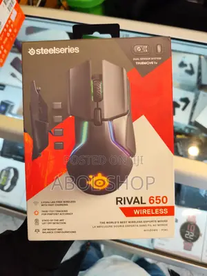 Steelseries Rival 650 Quantum Wireless Gaming Mouse