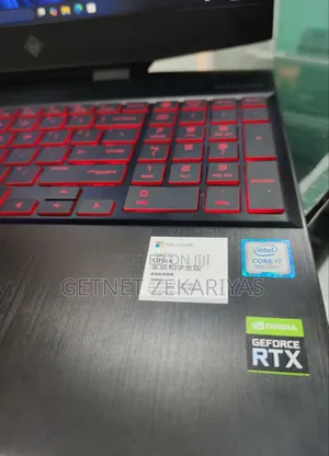 New Laptop HP Omen 15 16GB Intel Core I7 SSD 512GB