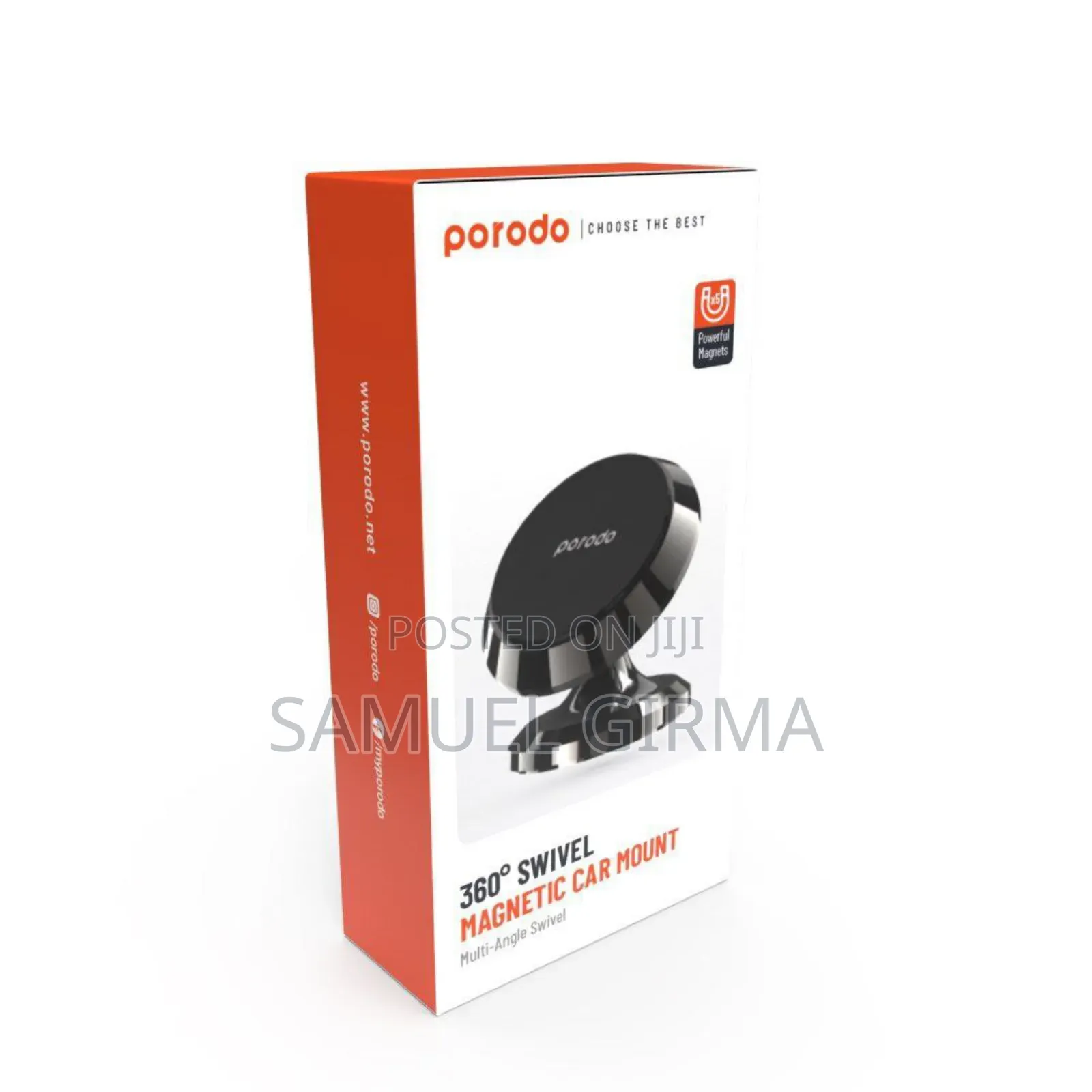 Porodo Magnetic Car Phone Holder Original