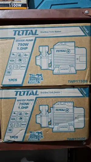 Total 1hp Water Pump የውሀ ፓምፕ 1የፈረስ ጉልበት