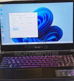 New Laptop MSI Pulse GL66 16GB Intel Core I7 SSD 1T