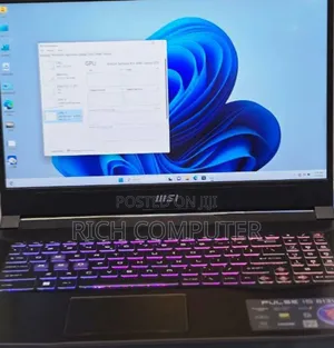 New Laptop MSI Pulse GL66 16GB Intel Core I7 SSD 1T