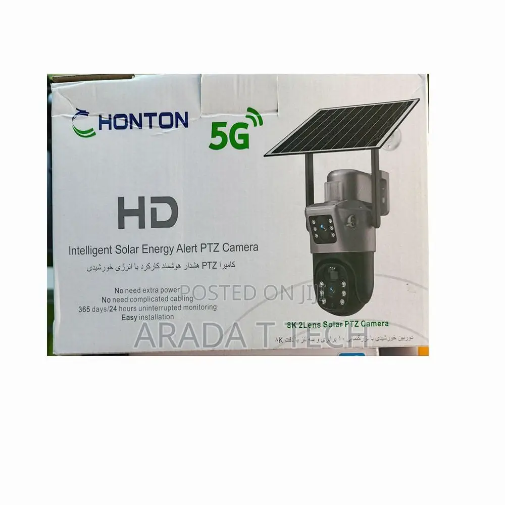 Honton 5g Hd Intelligent Solar Energy Alert PTZ Camera