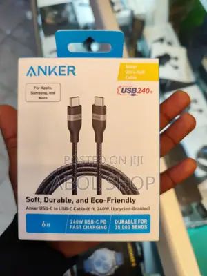 Photo - Anker Prime Usb-C to Usb-C Cable (240w, Upcycled-Braided)