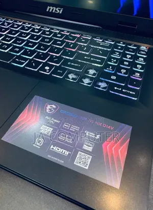 New Laptop MSI Crosshair 15 B12U 16GB Intel Core I7 SSD 1T