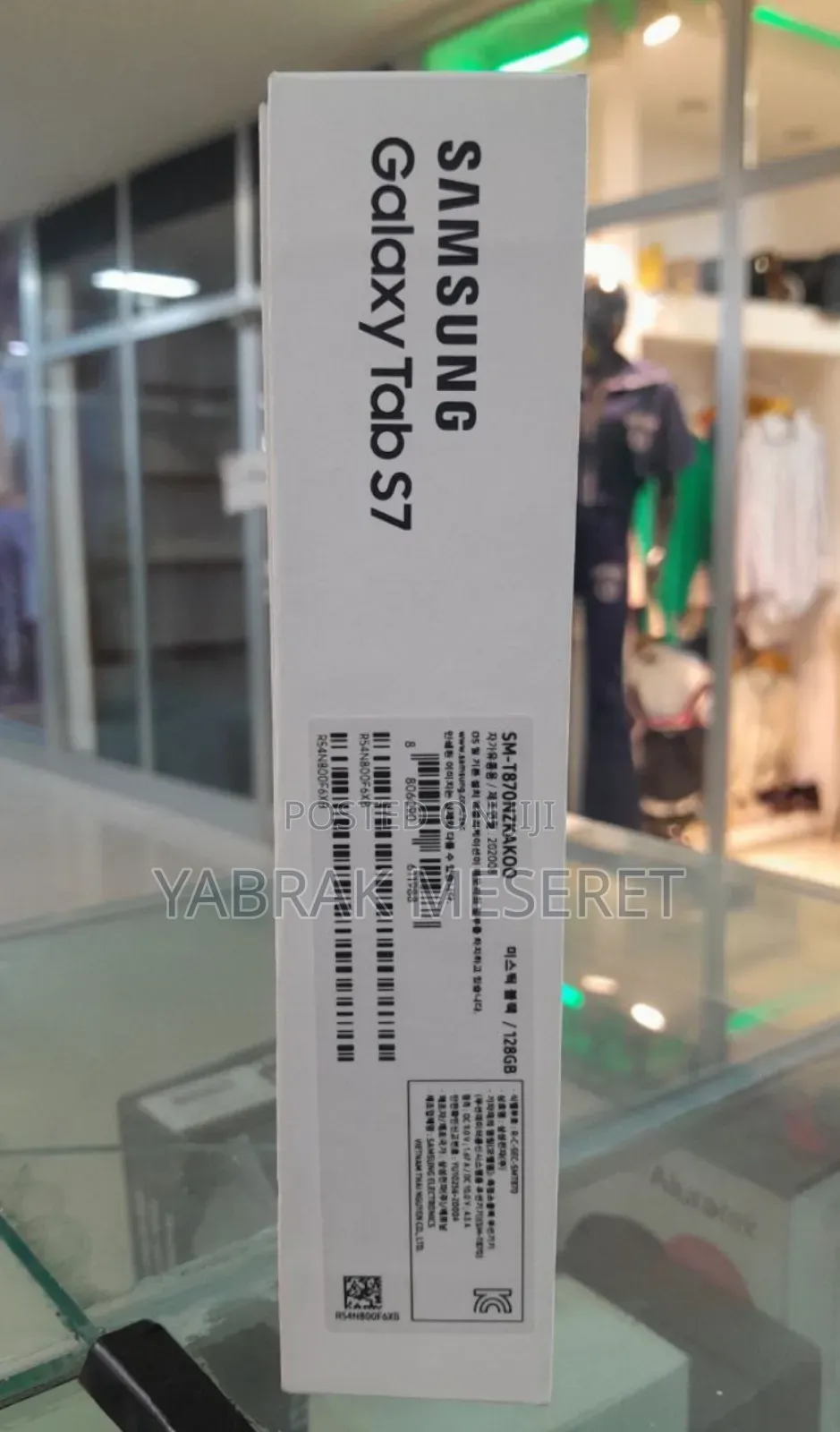 New Samsung Galaxy Tab S7 128 GB Black