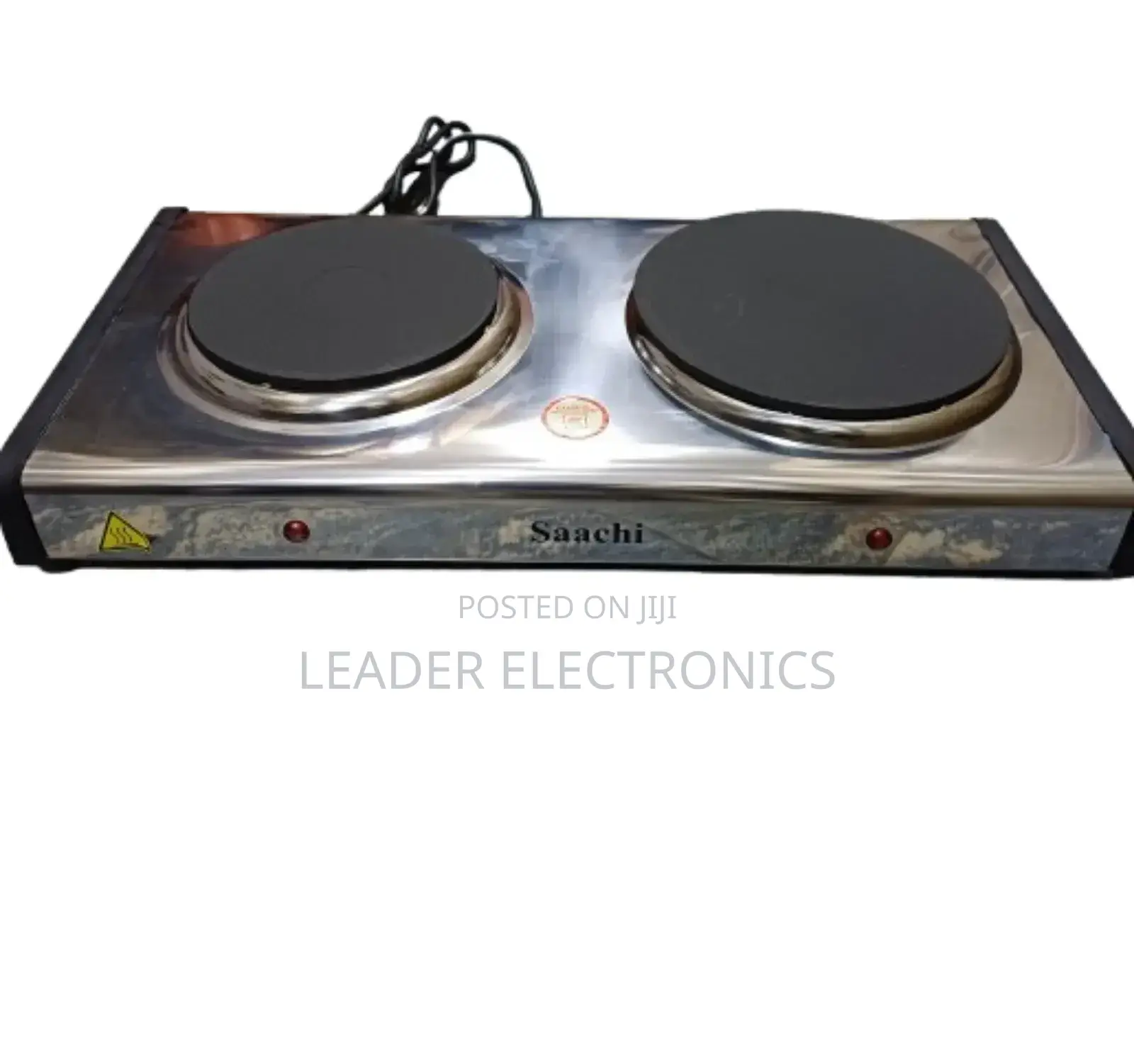 Saachi Double Hot Plates Stove.