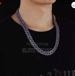 Photo - Hip Hop Violet Iced Chain