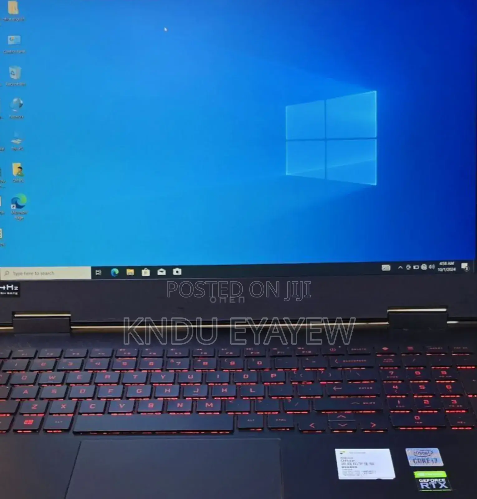 New Laptop HP Omen 15 16GB Intel Core I7 SSD 1T