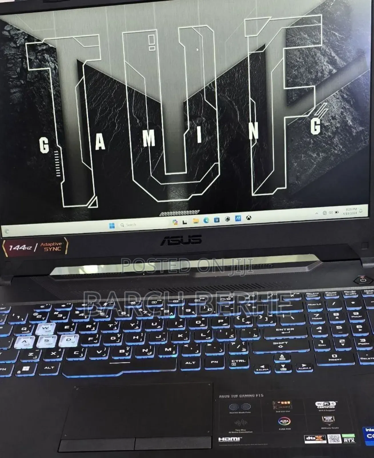 New Laptop Asus TUF Gaming A15 16GB Intel Core I7 SSD 1T