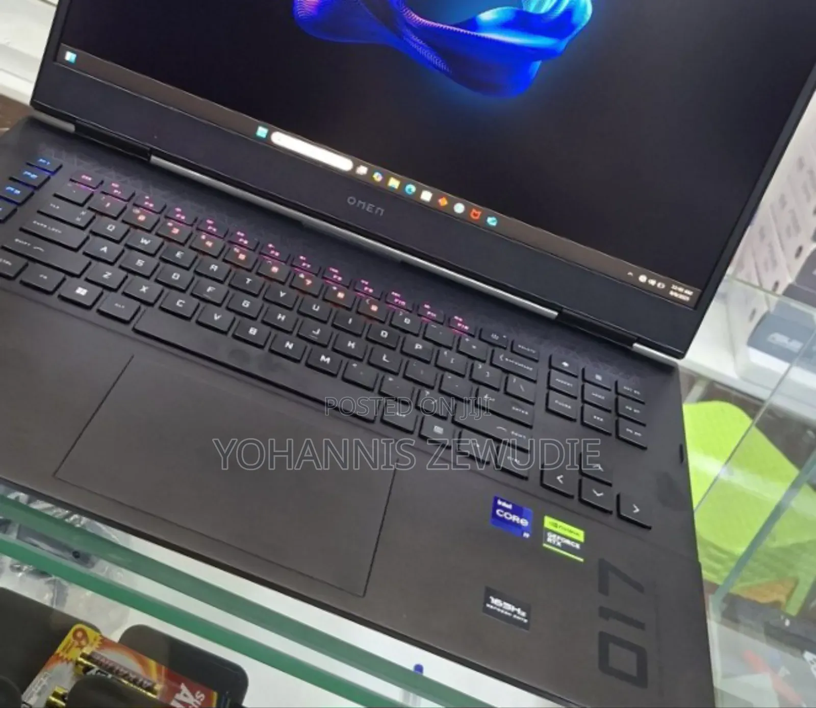 New Laptop HP Omen 17 32GB Intel Core I9 SSD 2T