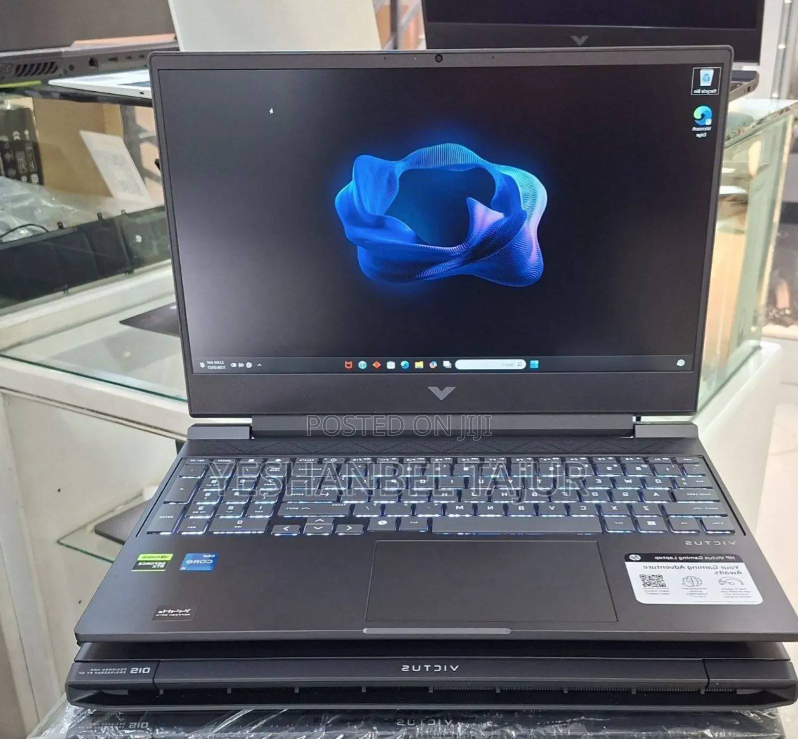 New Laptop HP Victus 15 8GB Intel Core I5 SSD 512GB