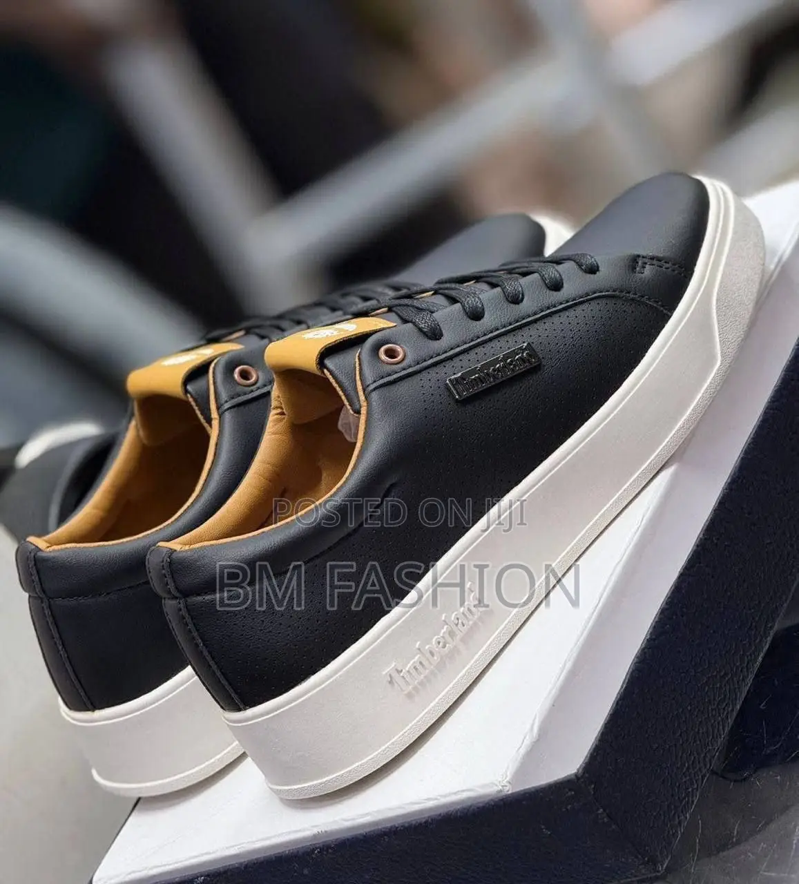 Timberland Flat Black X White New Arrival Casual Masculine