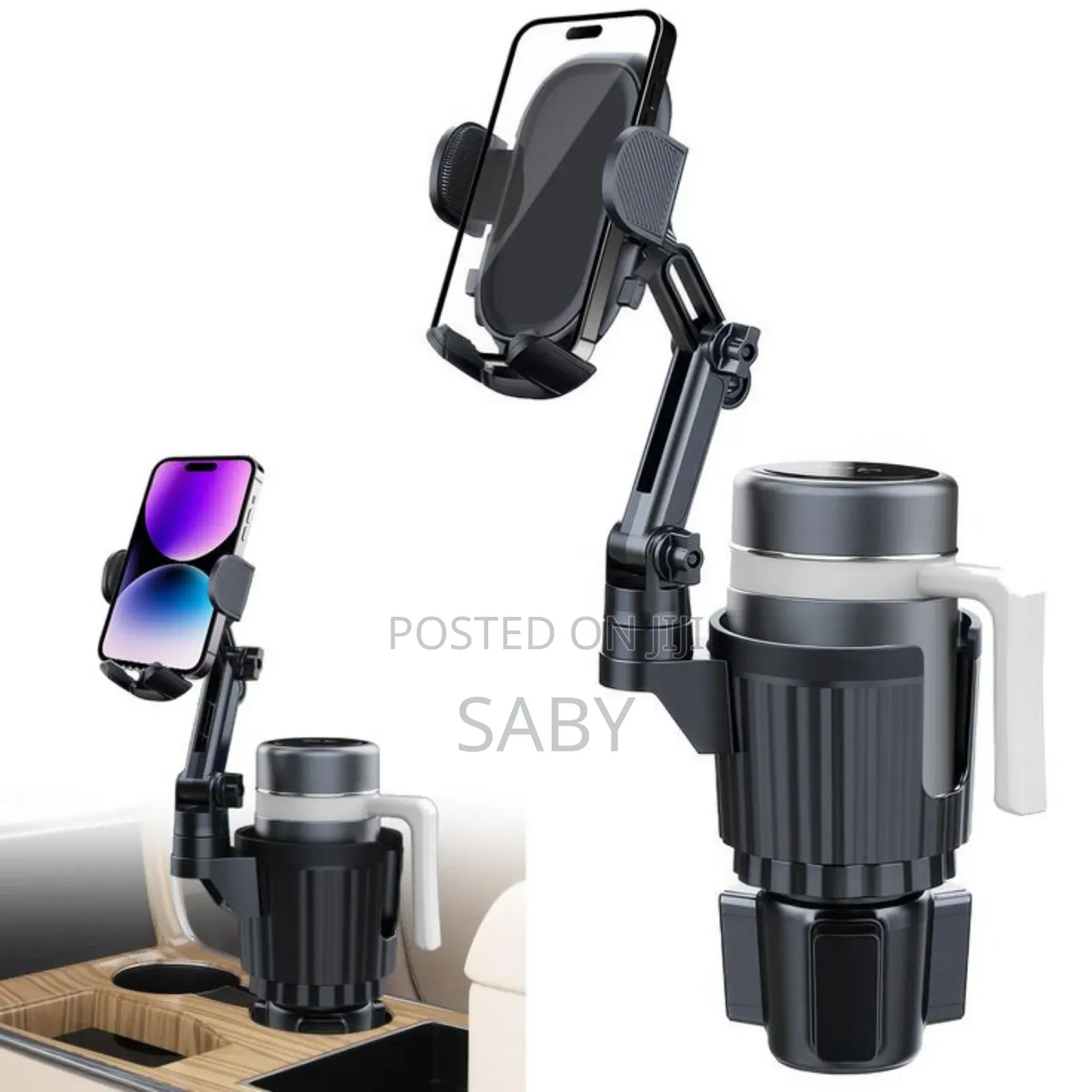 3 in 1 Multifunction Cup Holder Phone Stand
