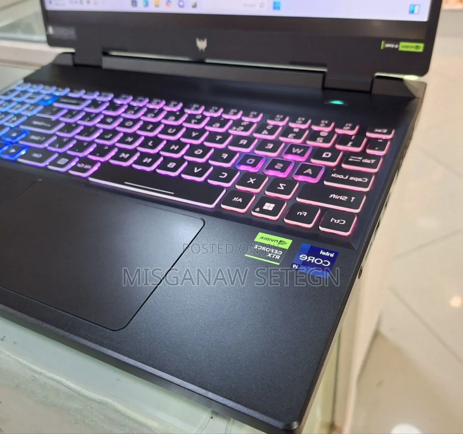 New Laptop Acer Predator Helios 300 16GB Intel Core I9 SSD 1T