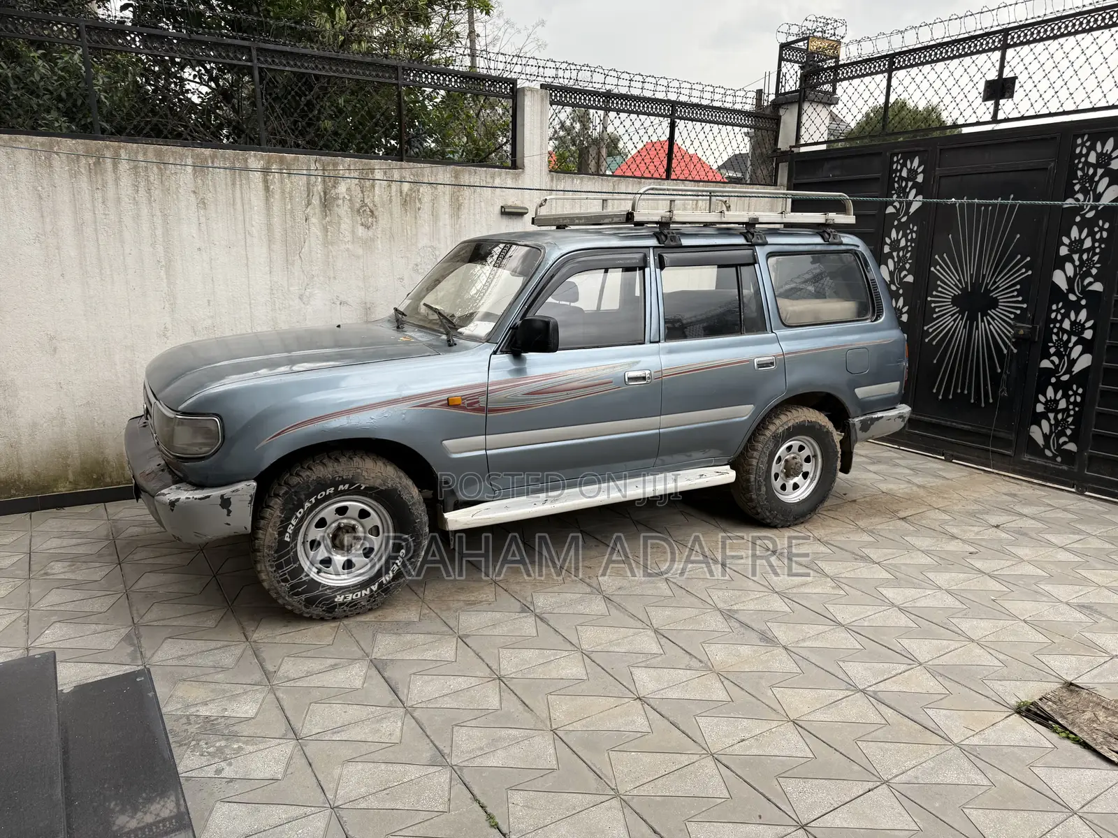 Toyota Land Cruiser 1995 Blue