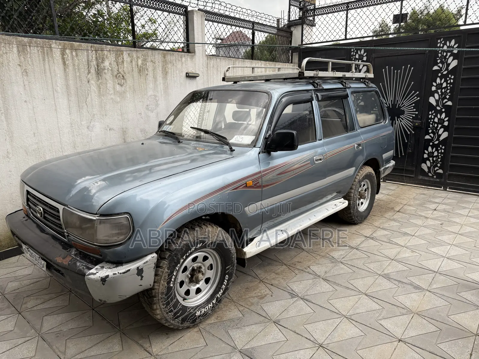 Toyota Land Cruiser 1995 Blue