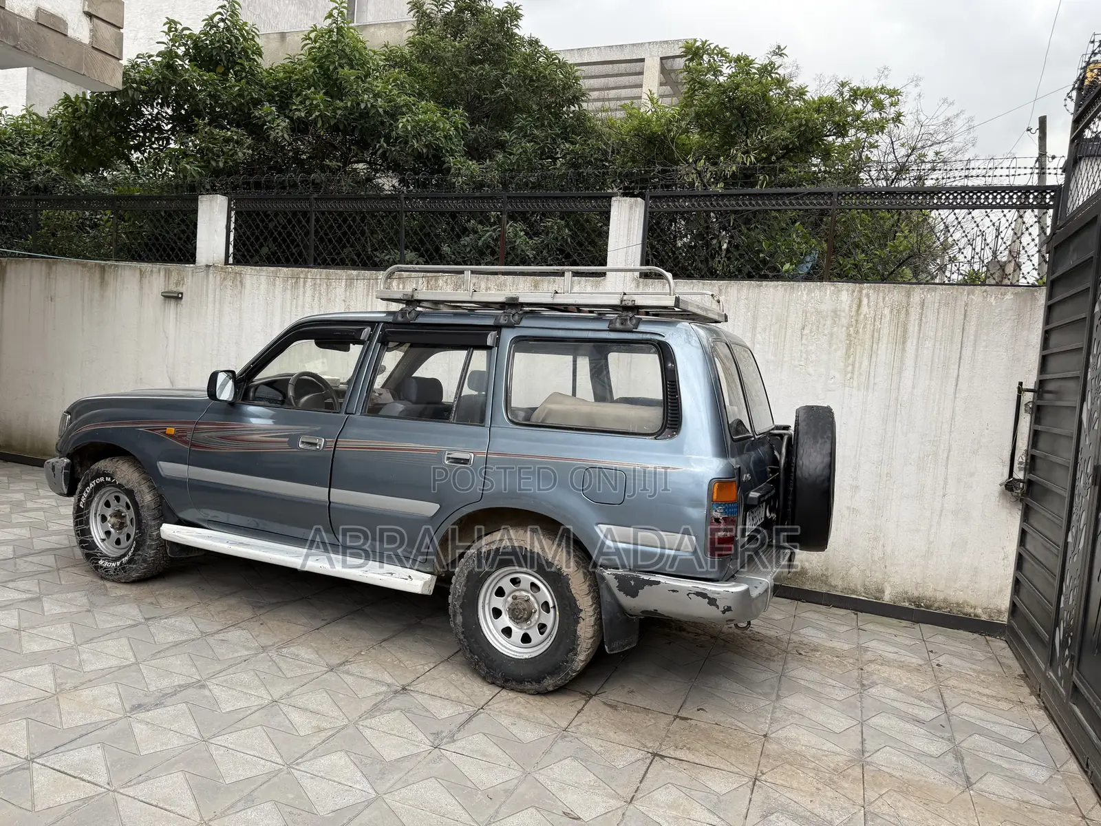 Toyota Land Cruiser 1995 Blue