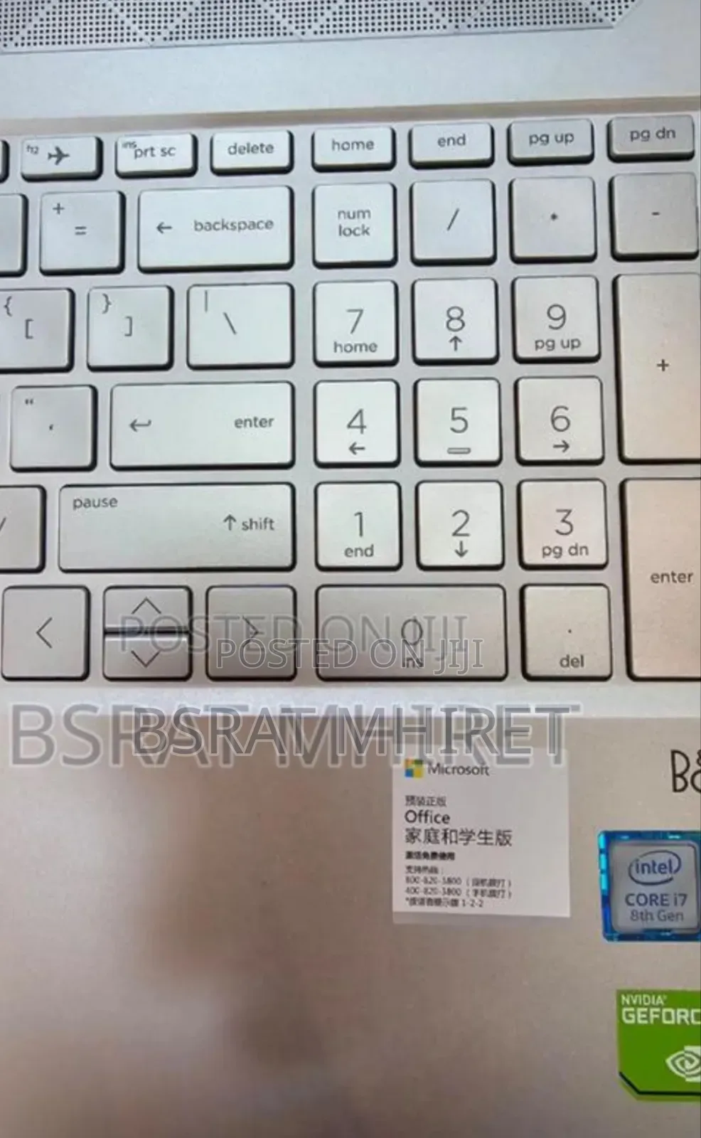 New Laptop HP Pavilion 15 8GB Intel Core i7 SSD 512GB