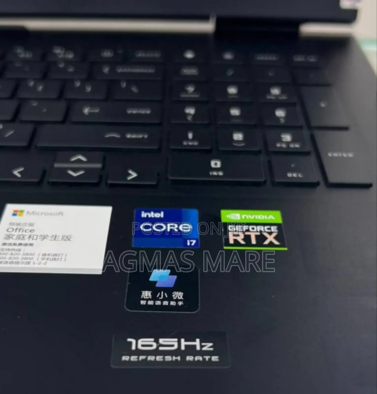 New Laptop HP Omen 17 16GB Intel Core I7 SSD 512GB