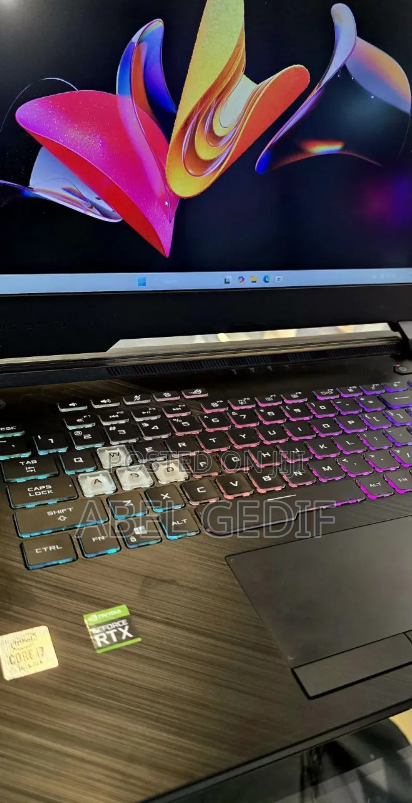 New Laptop Asus ROG Strix G15 16GB Intel Core I7 SSD 512GB