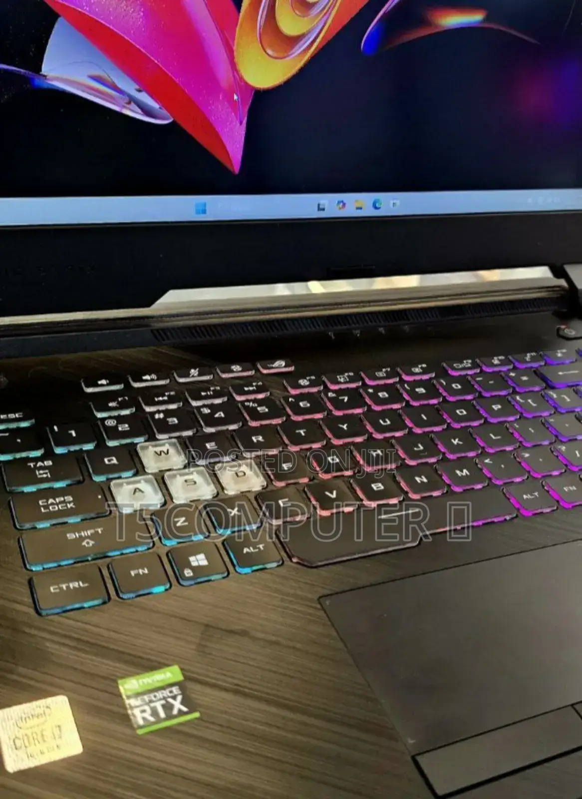 New Laptop Asus ROG Strix G15 16GB Intel Core I7 SSD 512GB