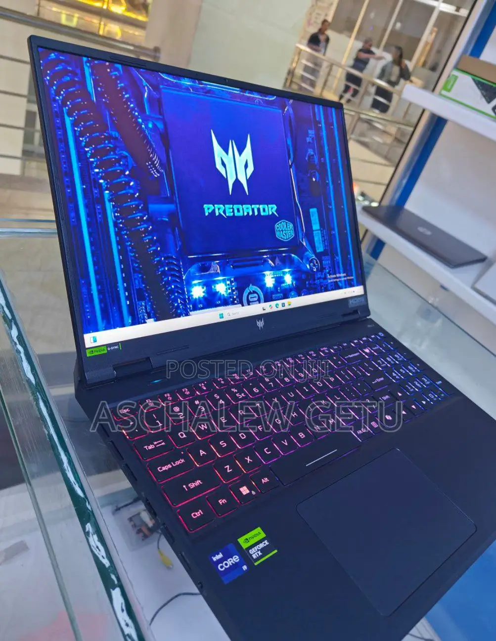 New Laptop Acer Predator Helios 300 16GB Intel Core I9 SSD 1T