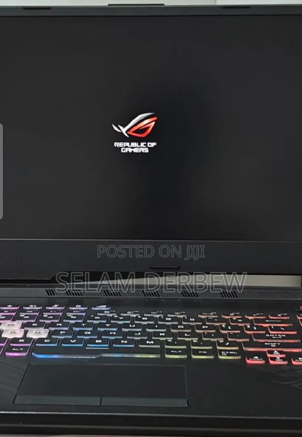 New Laptop Asus ROG Strix G15 16GB Intel Core I7 SSD 512GB