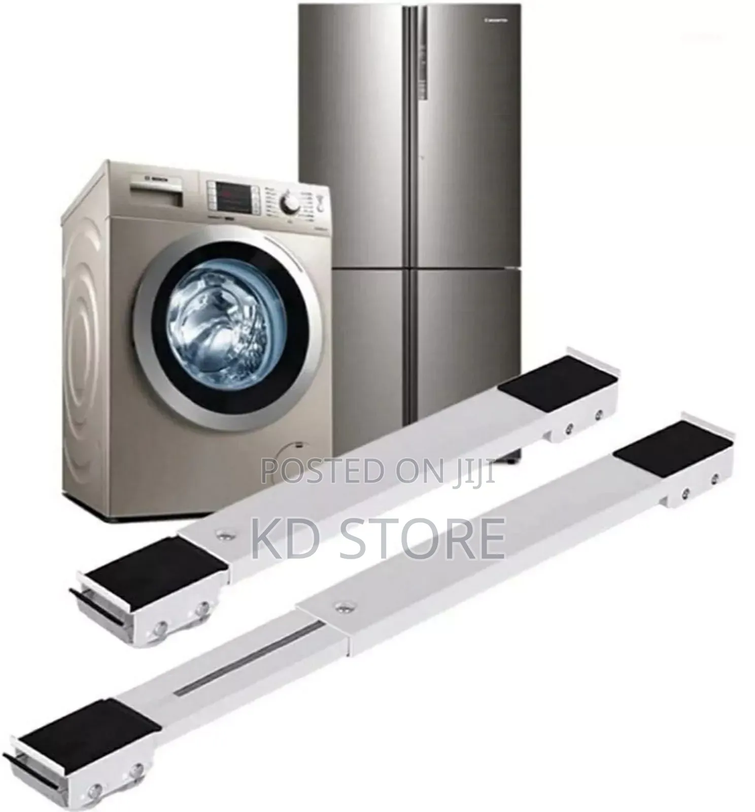 Adjustable Moving Roller Wheels Stand With Brake.