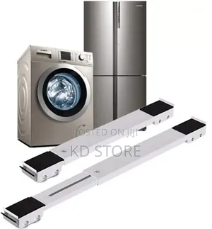 Photo - Adjustable Moving Roller Wheels Stand With Brake.