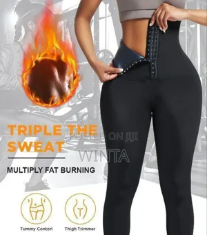 High Waist Sauna Sweat Pants